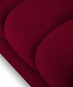 Micadoni Home Méridiennes Méridienne En Velours Rouge 11 Micadoni Home Méridiennes Méridienne En Velours Rouge -Magasin Méridiennes meridienne en velours rouge 59