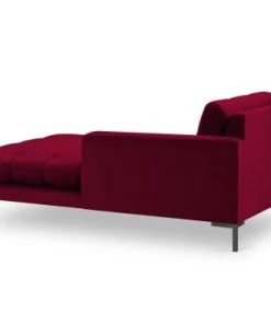 Micadoni Home Méridiennes Méridienne En Velours Rouge -Magasin Méridiennes meridienne en velours rouge 66