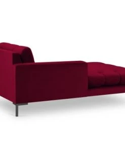 Micadoni Home Méridiennes Méridienne En Velours Rouge -Magasin Méridiennes meridienne en velours rouge 70