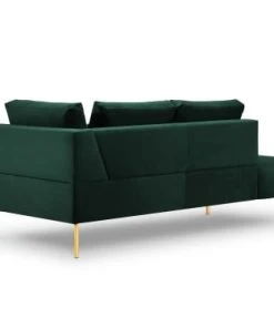 Micadoni Home Méridiennes Méridienne En Velours Vert Bouteille 10 Micadoni Home Méridiennes Méridienne En Velours Vert Bouteille -Magasin Méridiennes meridienne en velours vert bouteille 31