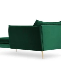 Micadoni Home Méridiennes Méridienne En Velours Vert Bouteille 10 Micadoni Home Méridiennes Méridienne En Velours Vert Bouteille -Magasin Méridiennes meridienne en velours vert bouteille 87