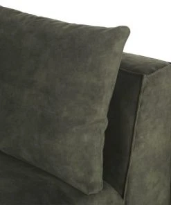 Maisons Du Monde Méridiennes Méridienne Gauche Pour Canapé Modulable En Velours Marbré Vert -Magasin Méridiennes meridienne gauche pour canape modulable en velours marbre vert 1000 7 30 221840 7