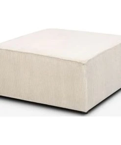 Homifab Canapés Petits Prix Pouf Modulable En Velours Côtelé Beige, MADE IN FRANCE 12 Homifab Canapés Petits Prix Pouf Modulable En Velours Côtelé Beige, MADE IN FRANCE -Magasin Méridiennes pouf modulable en velours cotele beige made in france 4