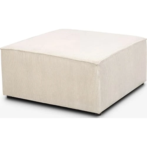 Homifab Canapés Petits Prix Pouf Modulable En Velours Côtelé Beige, MADE IN FRANCE 7 Homifab Canapés Petits Prix Pouf Modulable En Velours Côtelé Beige, MADE IN FRANCE – Image 5